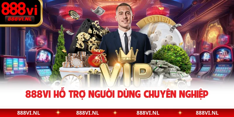 888VI hỗ trợ người dùng chuyên nghiệp