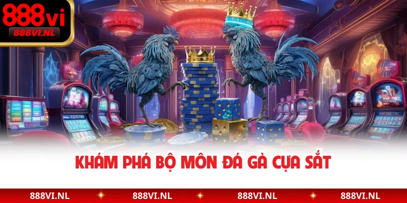 Khám phá bộ môn đá gà cựa sắt